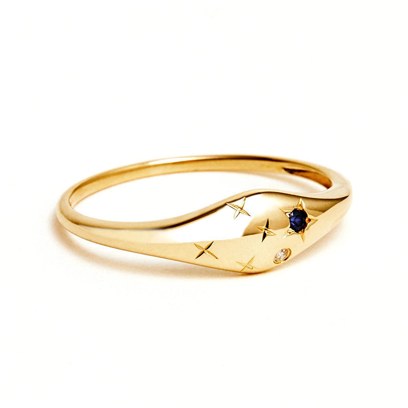 Ring Zodiac/Edge Jungfrun / 6 Ri