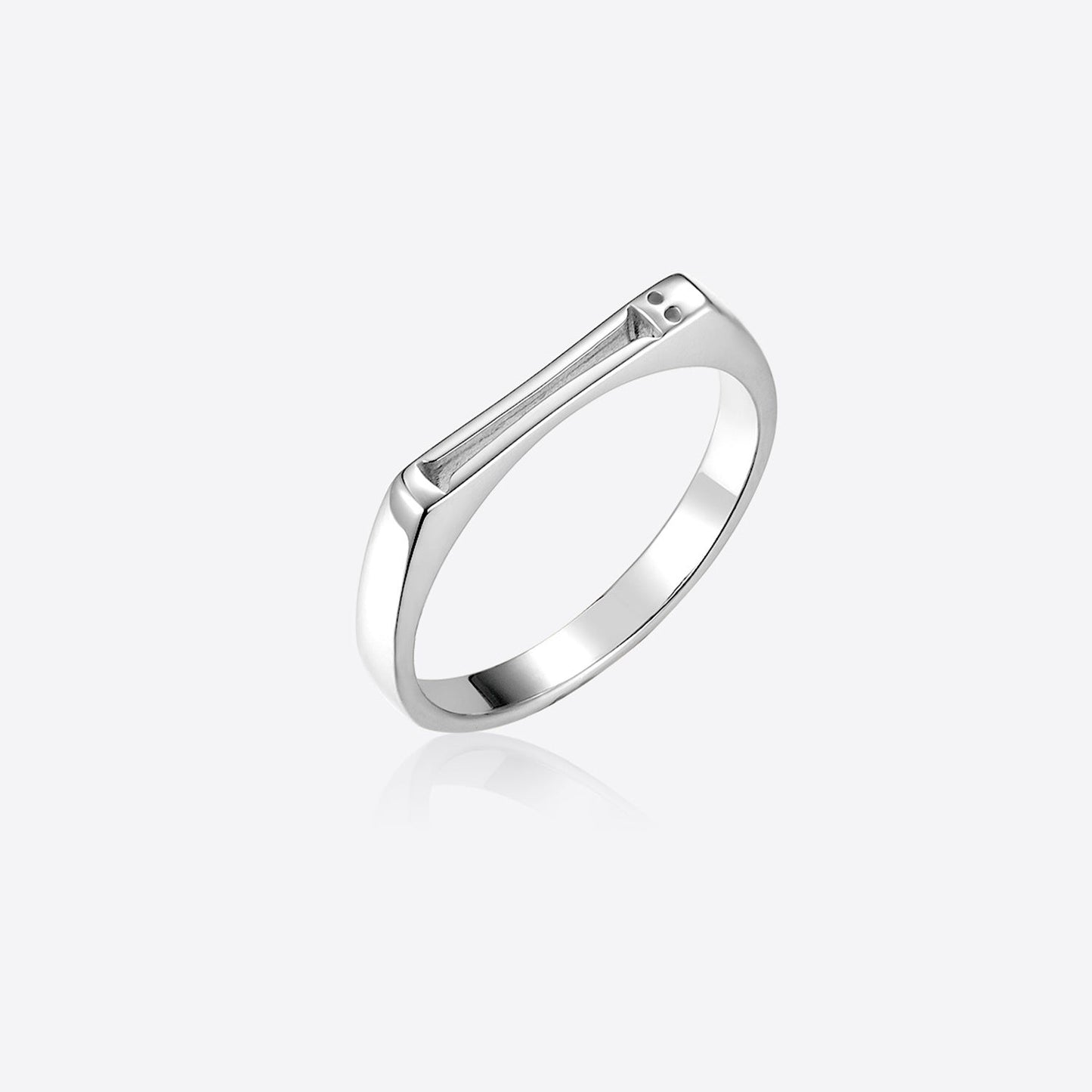 Ring I/Edge Silver / 6 Ri
