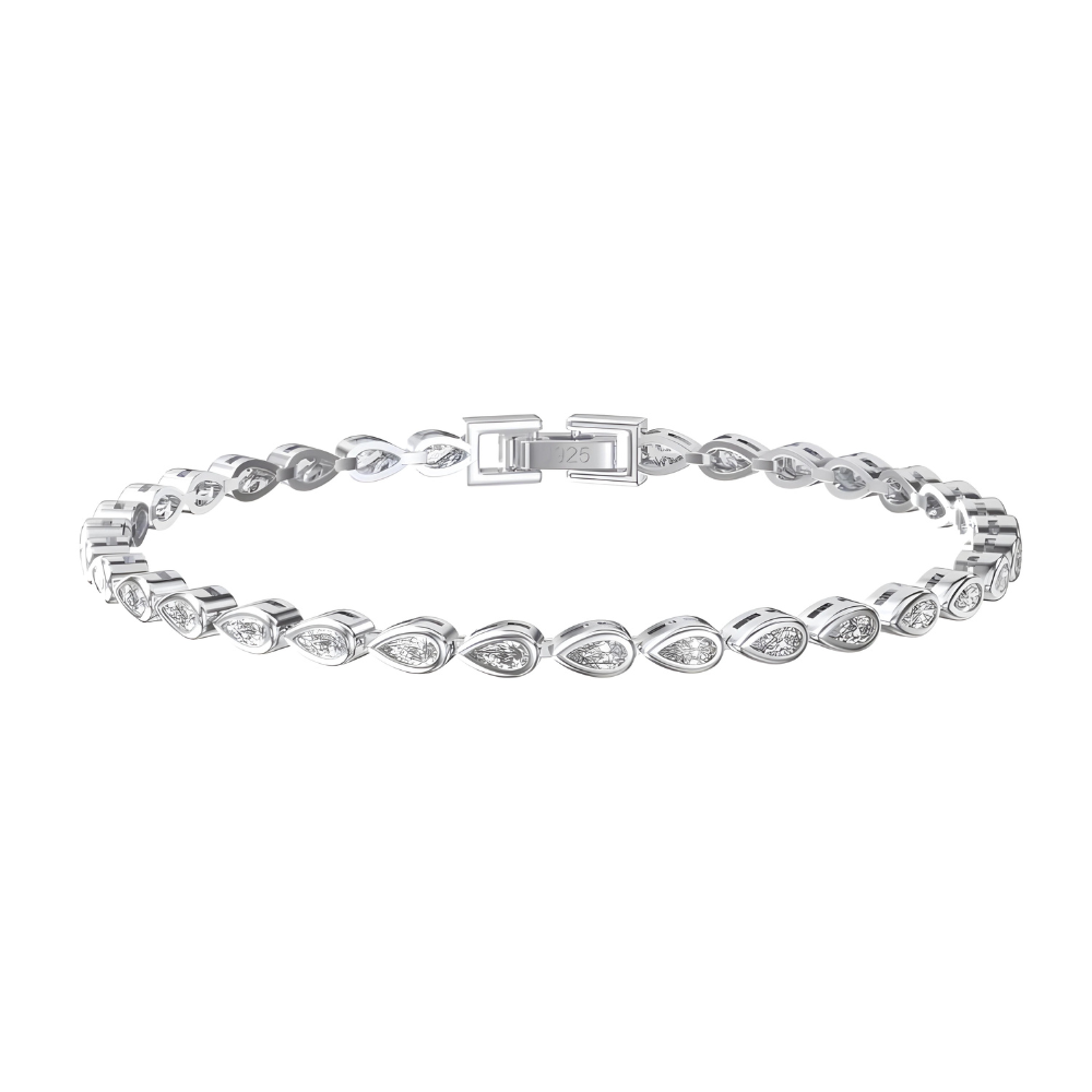 Armband Prestige/Edge Silver / 16.5Cm Ab