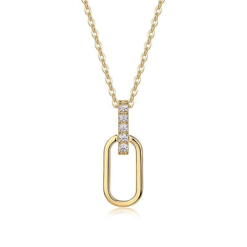 Halsband Lustrous Rectangle