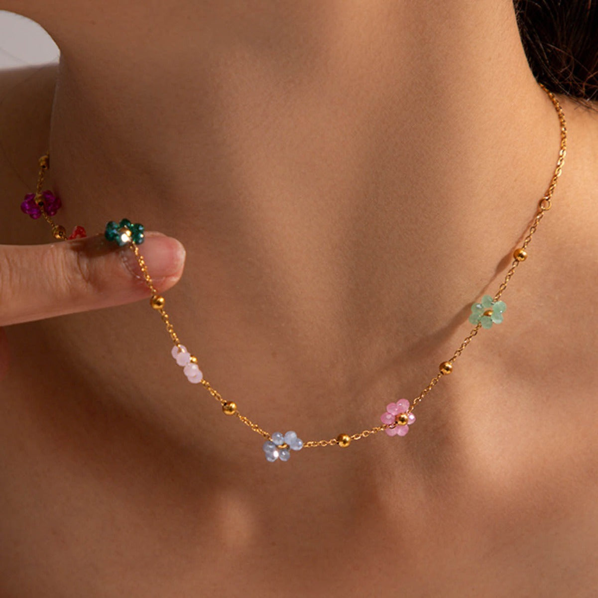 Halsband Summer Bloom