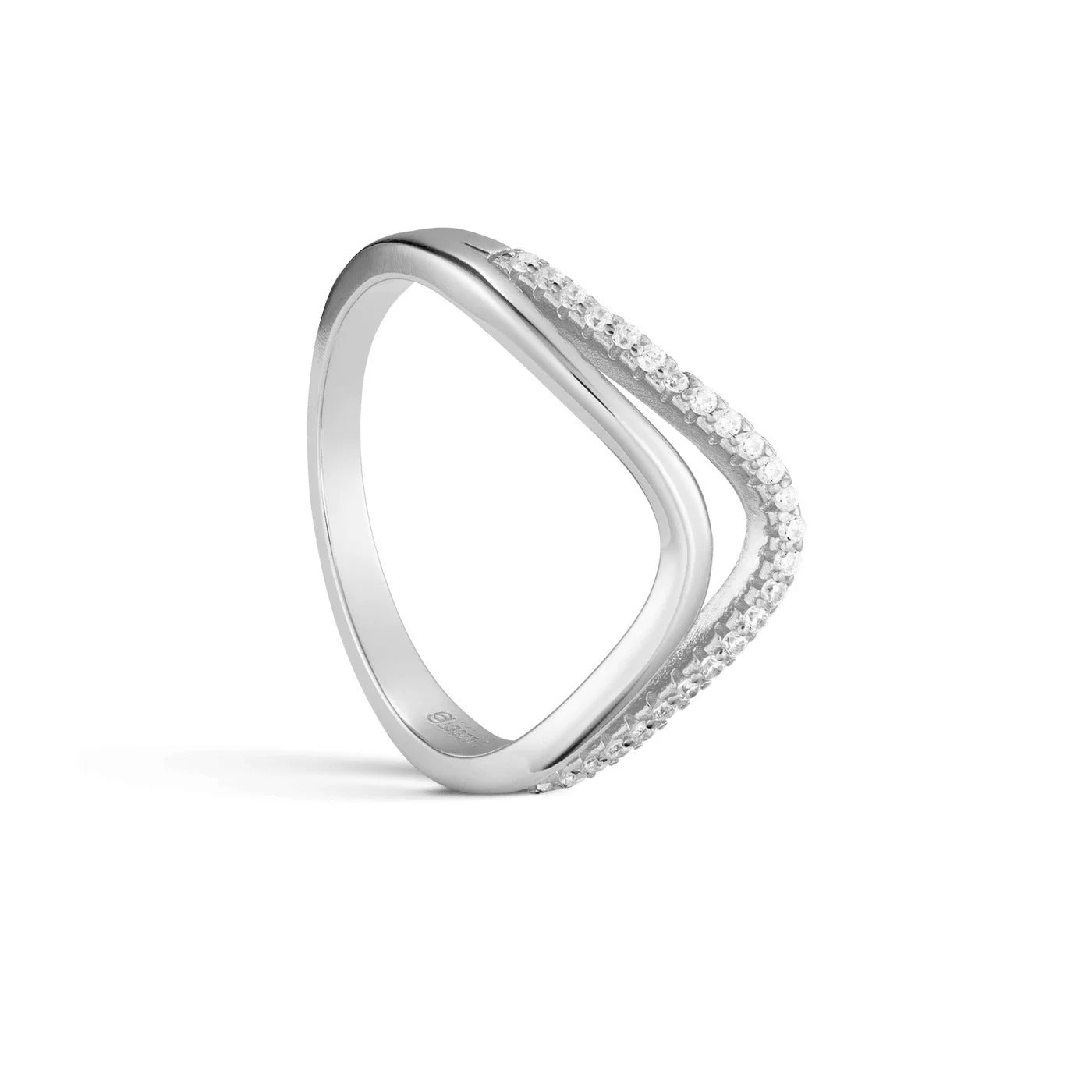 Ring Vivid/Edge Silver / 6 Ri