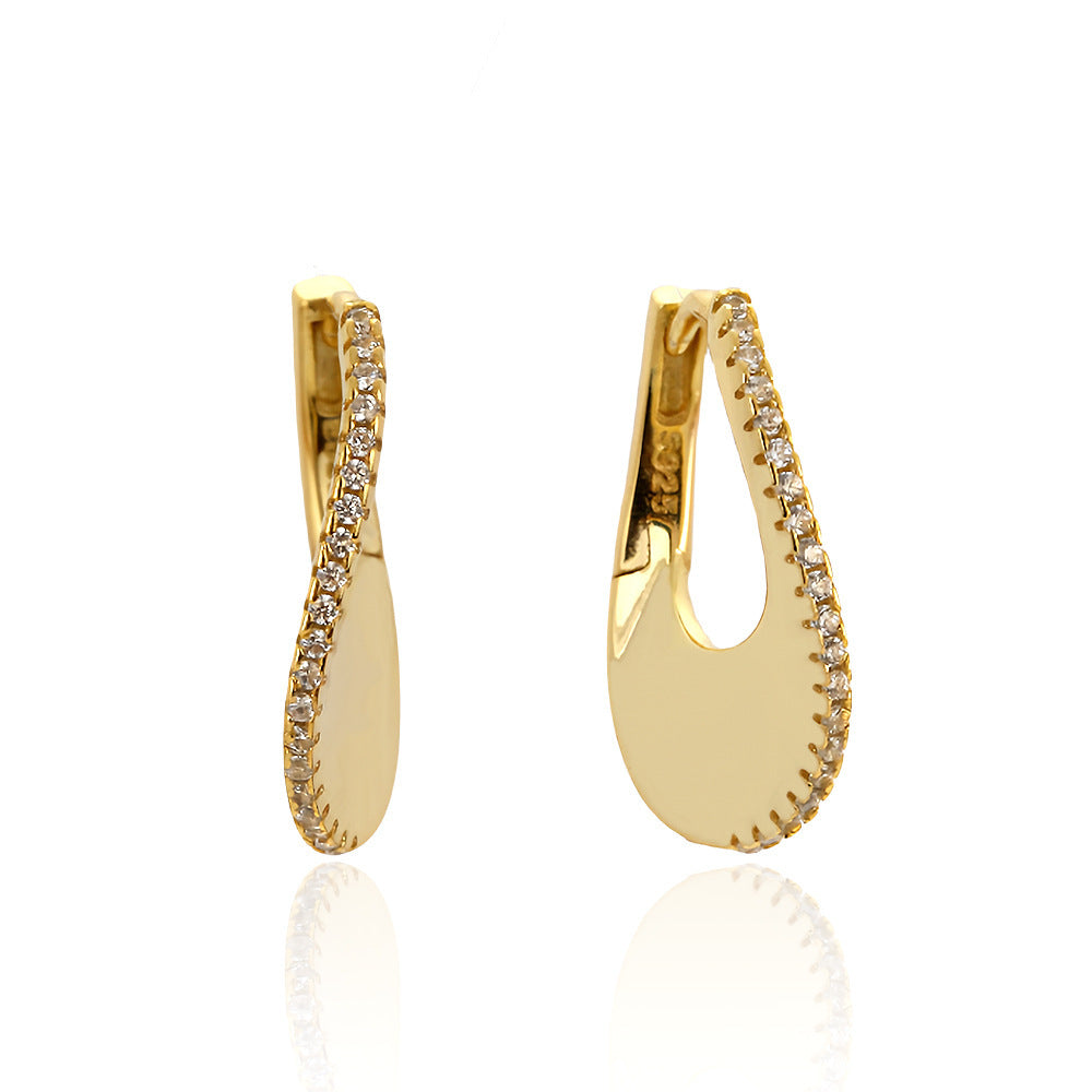 Örhängen Echo Design/Edge Guld Er
