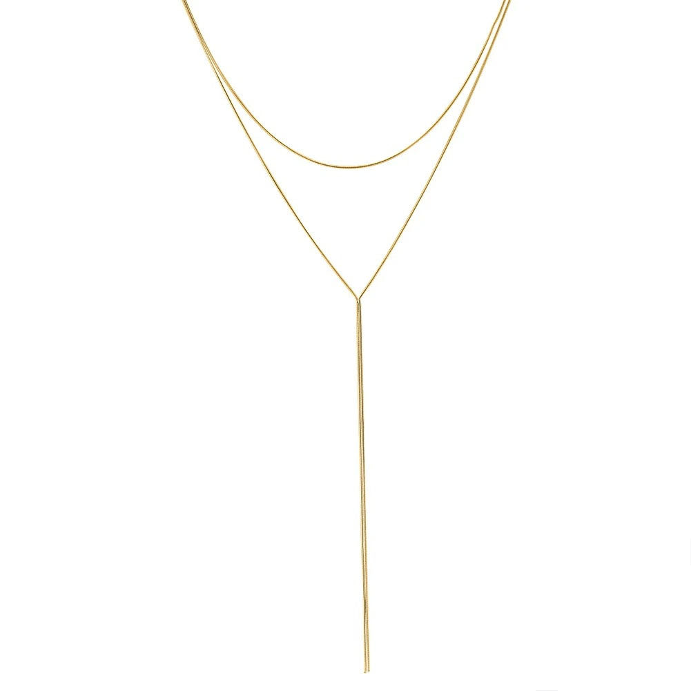 Halsband Layered Allure/Edge Guld Hb
