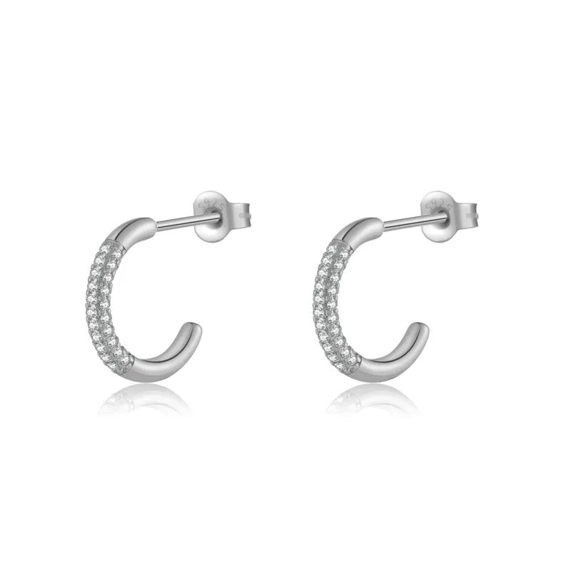 Örhängen Iconic Hoops s925