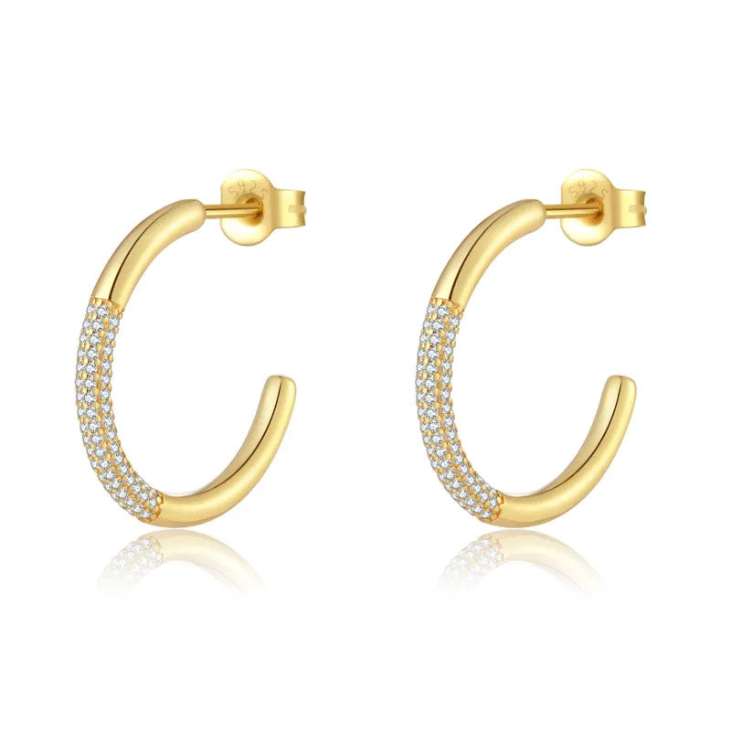 Örhängen Iconic Hoops s925