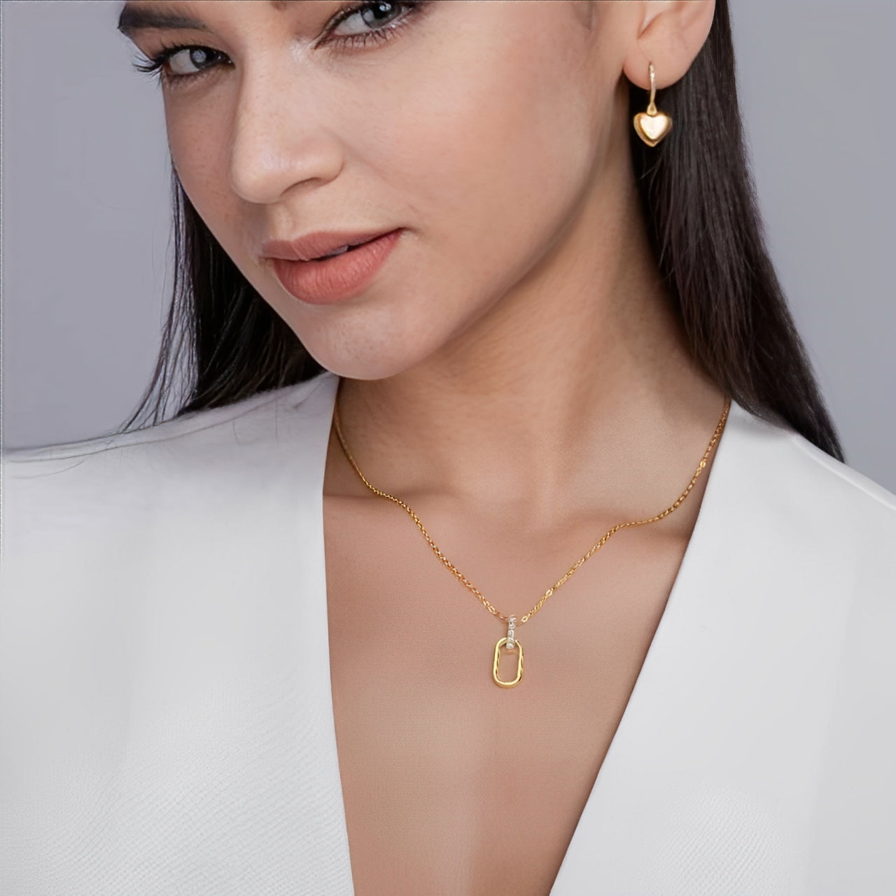 Halsband Lustrous Rectangle