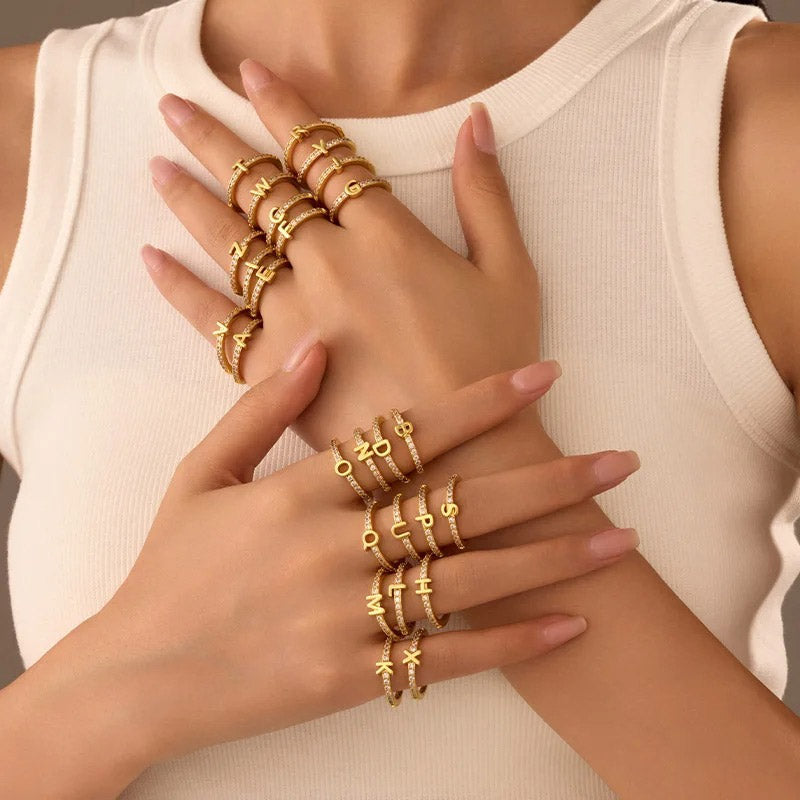 Ring Monogram s925