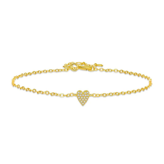 Armband Heart Ornament s925