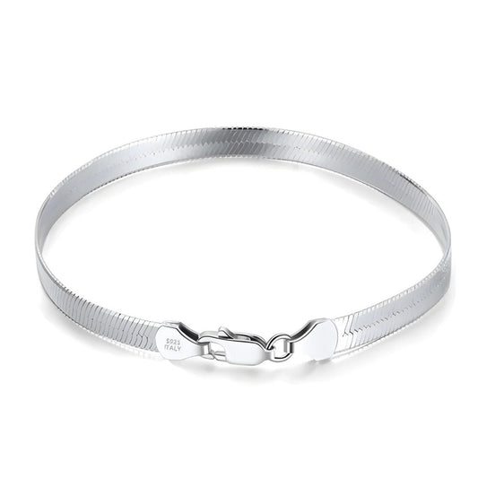 Armband Rattlesnake Rhythm/Edge Silver / 16.5Cm Ab