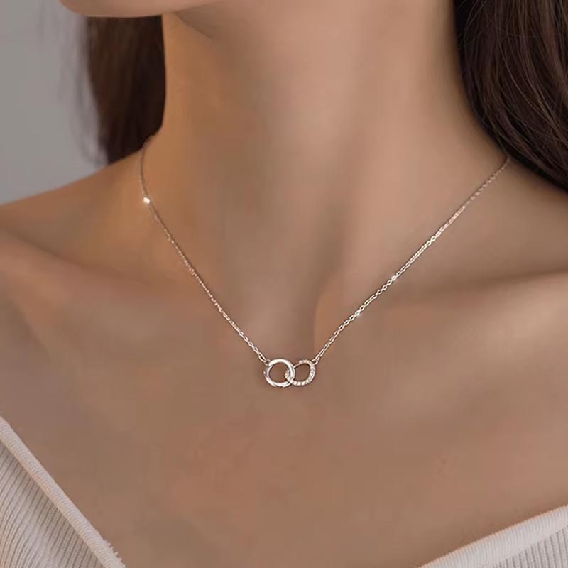 Halsband Curved Reflection/Blanche Hb