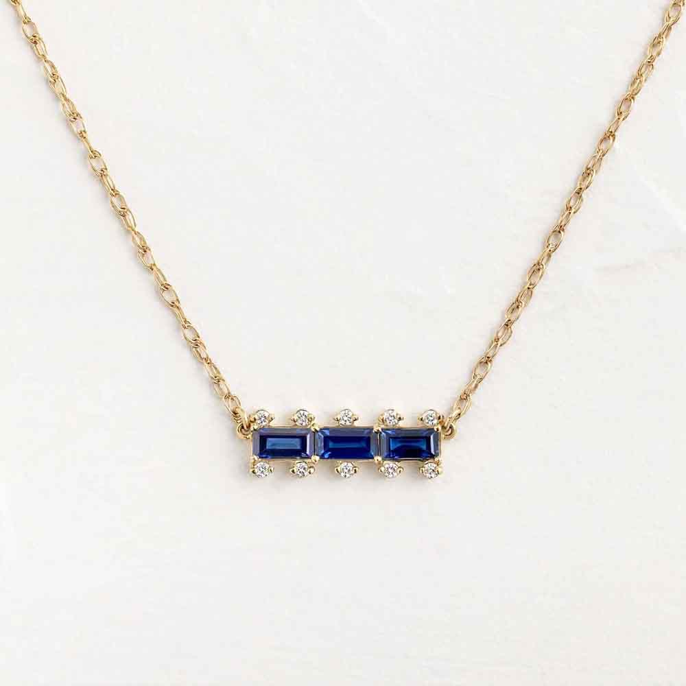 Halsband Indigo Bliss/Edge